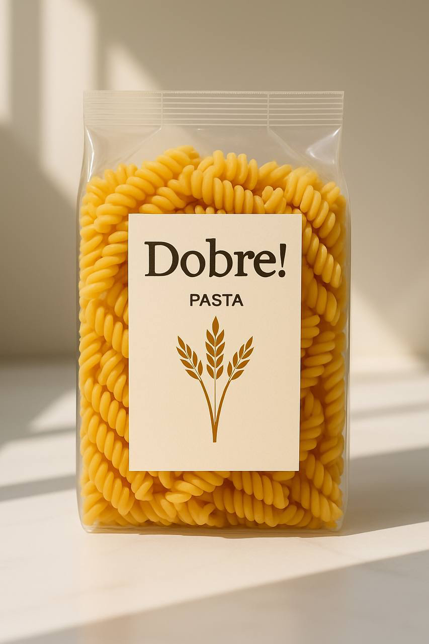 Макаронні вироби з твердих сортів пшениці ТМ "Dobre!", спіраль , 500 г